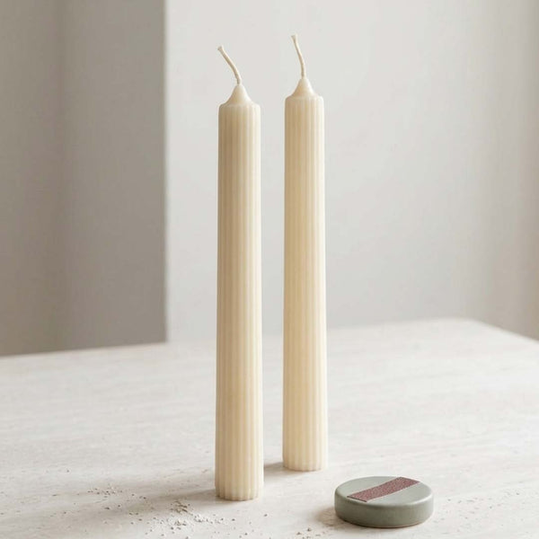 شموع Ribbed trio