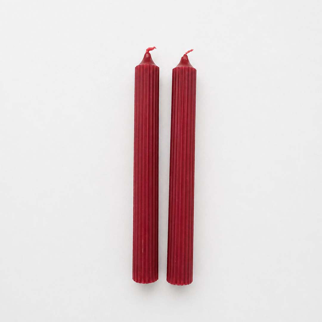 Midnight Red Rouge candle set – Inches Home