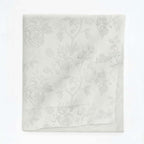 Light Grey Tree Art Dining Table Cloth (6-Seater)(160 × 245 cm)
