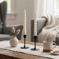 2 Taper Candles