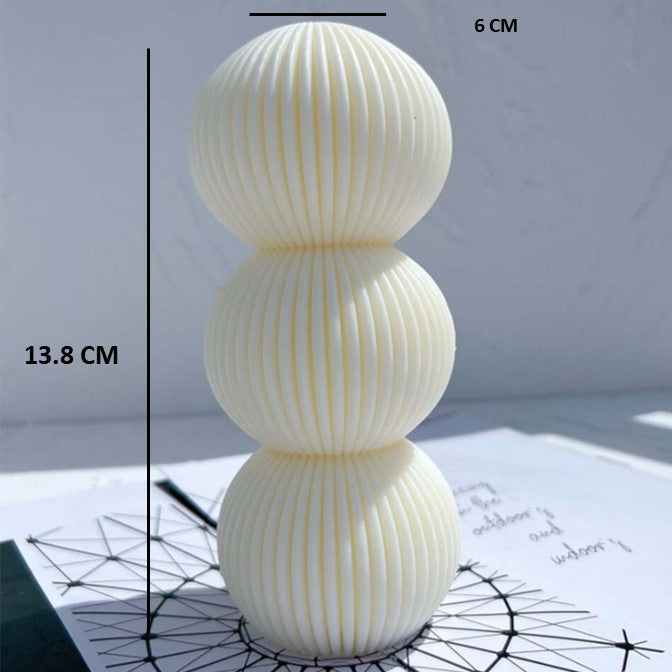 Cylinder balls Candle