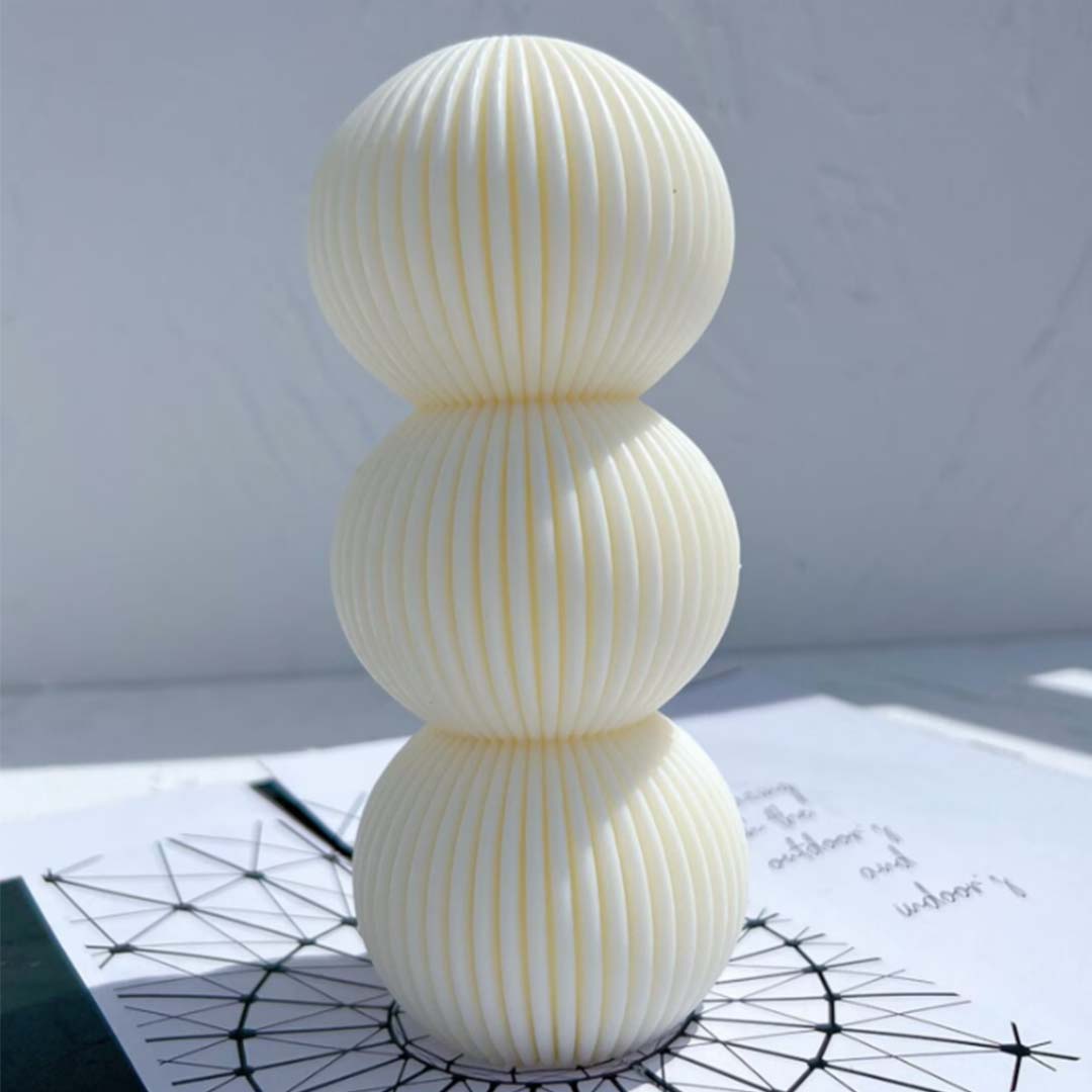 Cylinder balls Candle