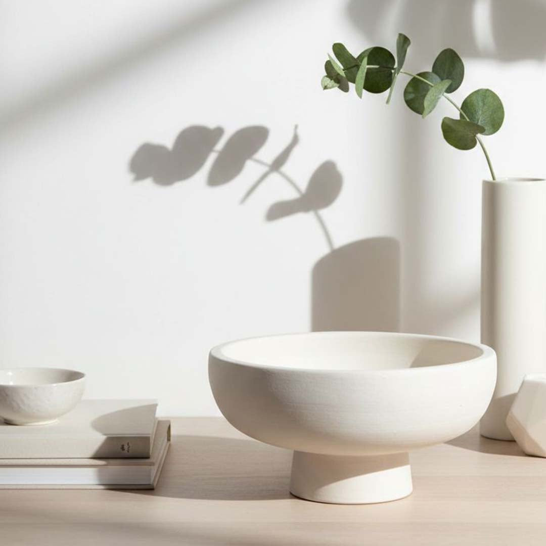 Beige Terra Decorative Bowl