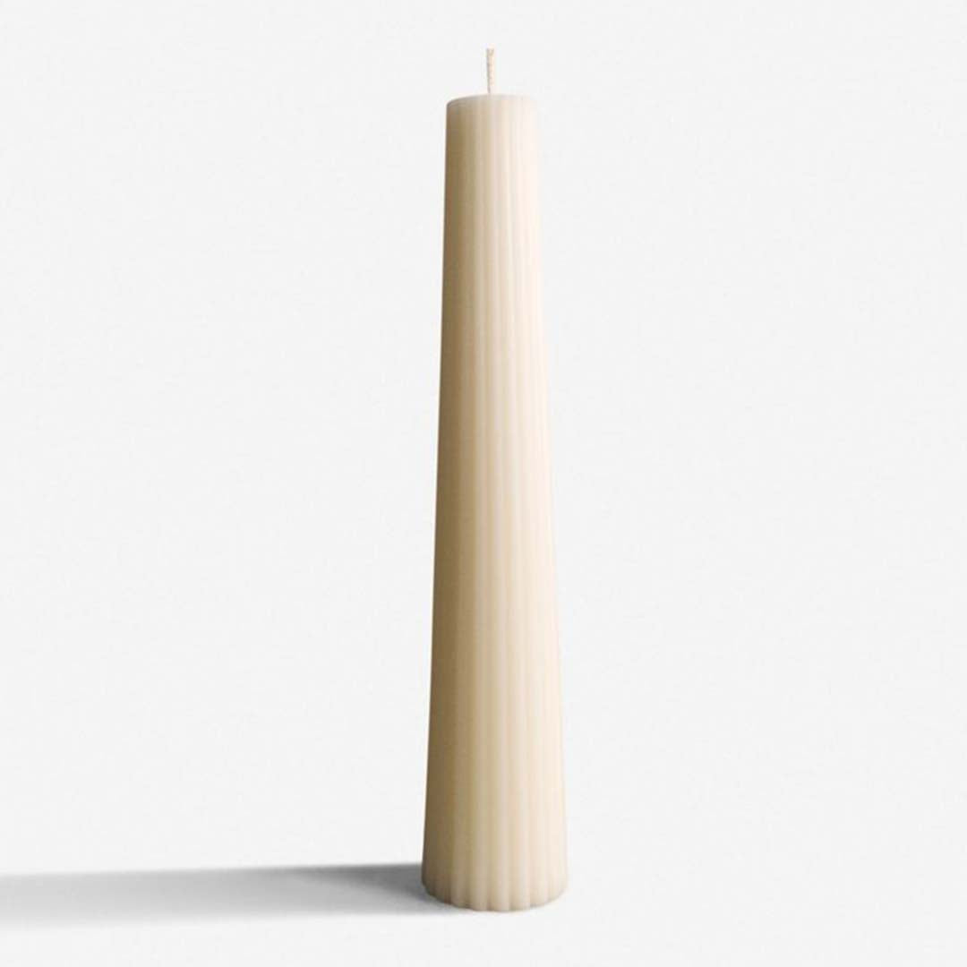 3 Long Pillar candles