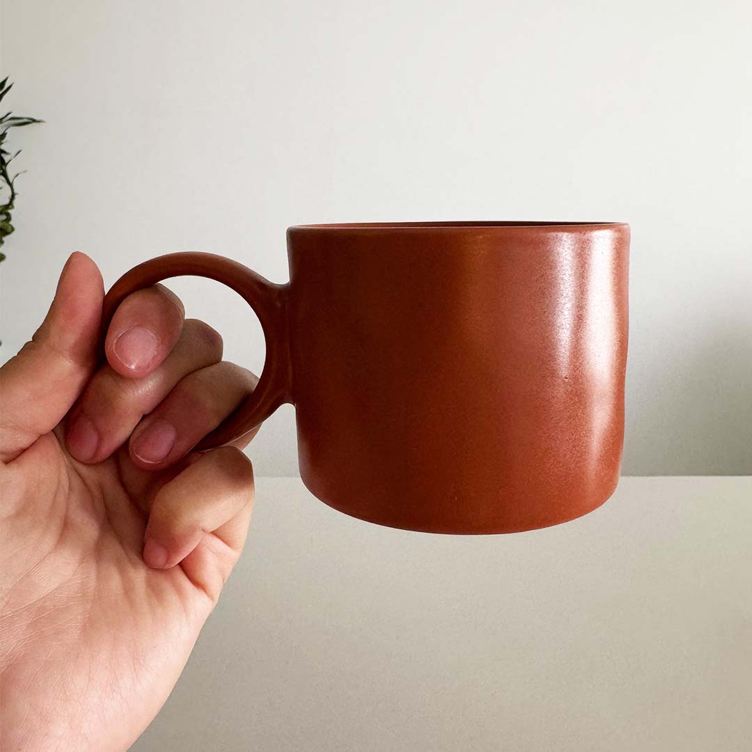Sunset Clay Mug