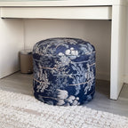 Cottage blue  Pouf