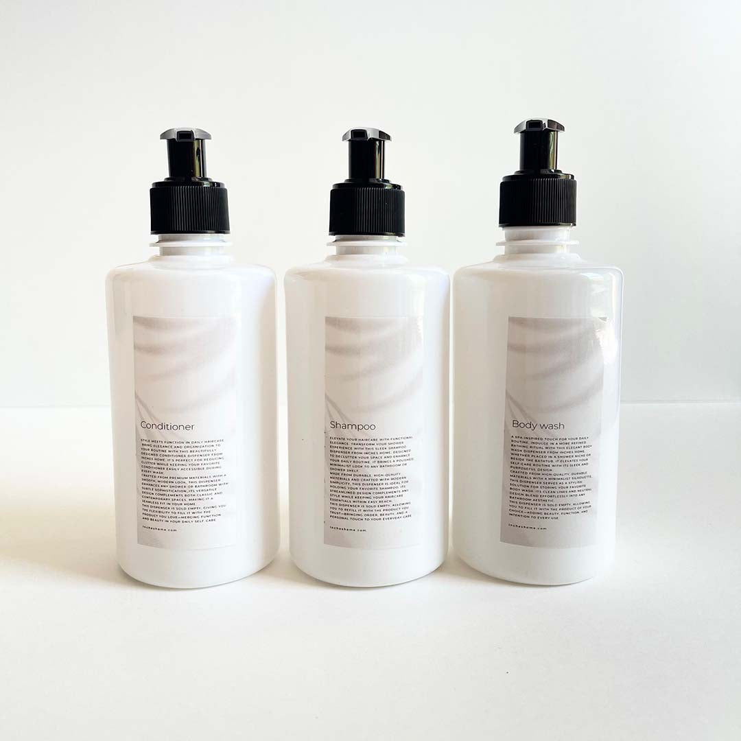 Pearl Luxe – Bathroom Dispenser Set