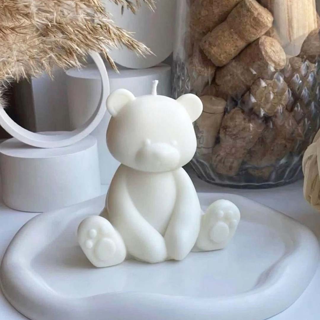 Snuggly Teddy Glow Candle
