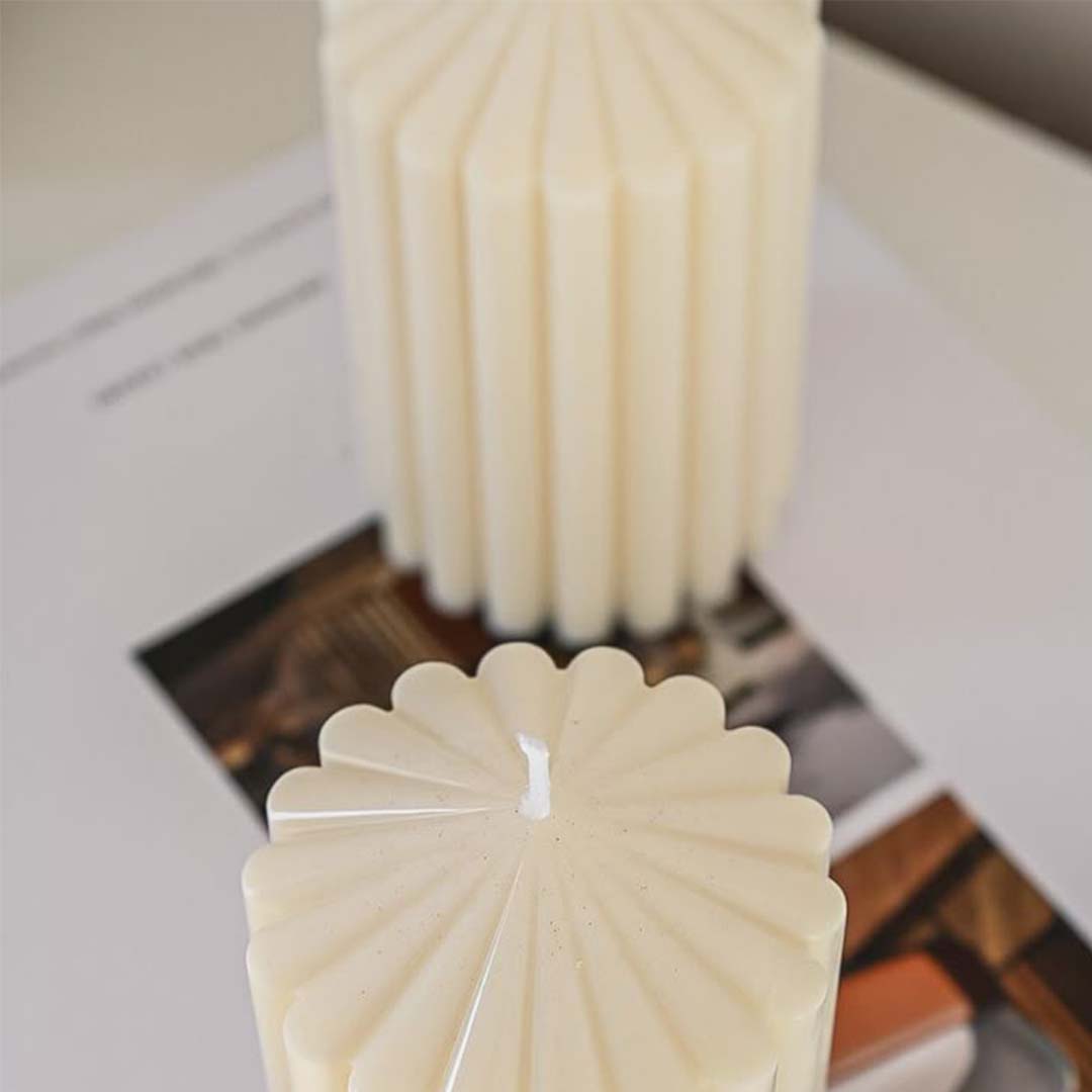 Silo Pillars Candle Set (set of 2)