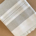 غطاء كنبة Striped gray