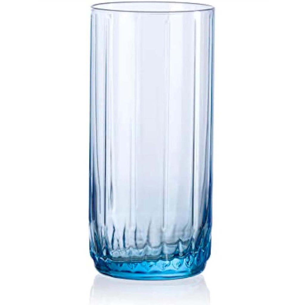 Aqua Tall Glass Cup