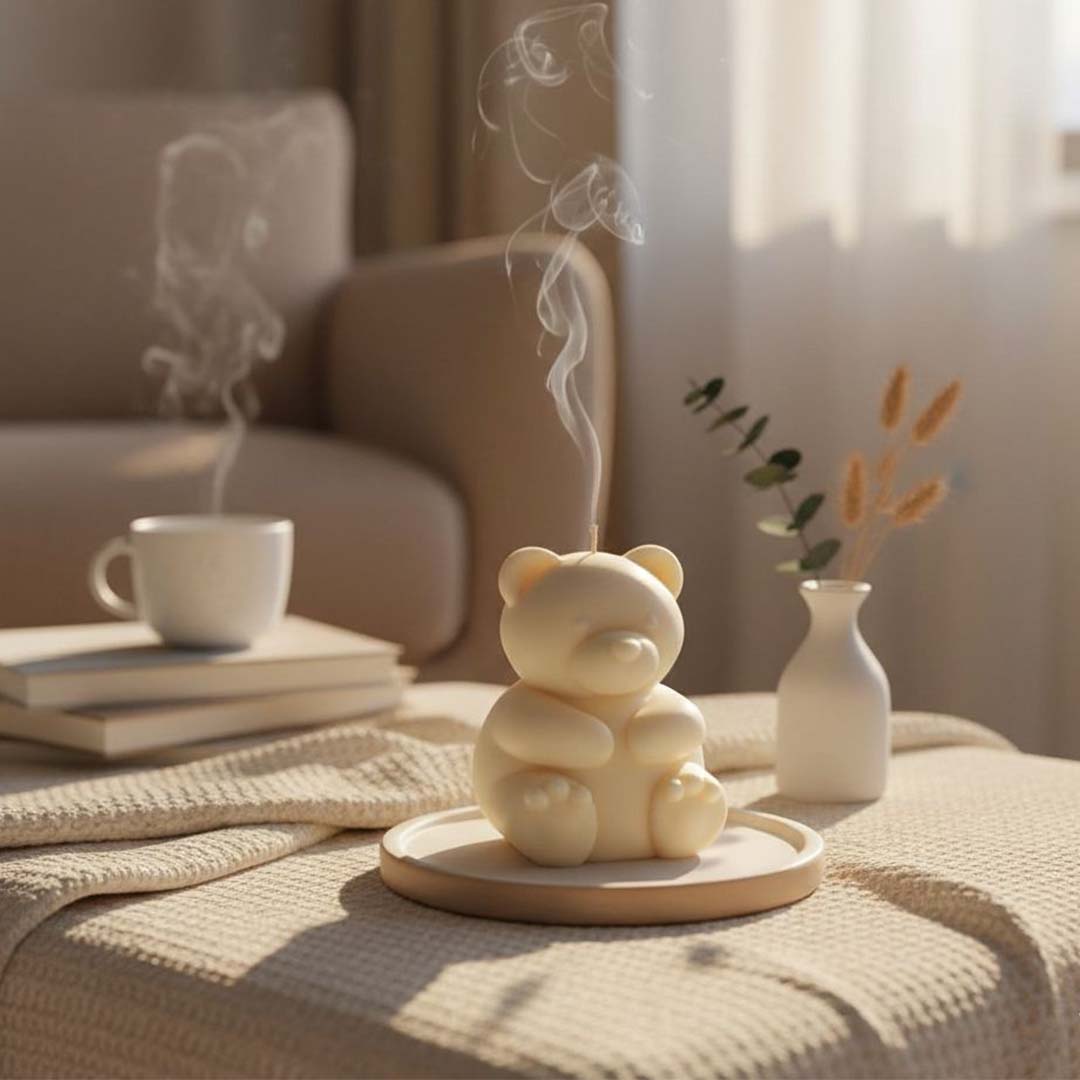 Cuddly Bear Delight candle