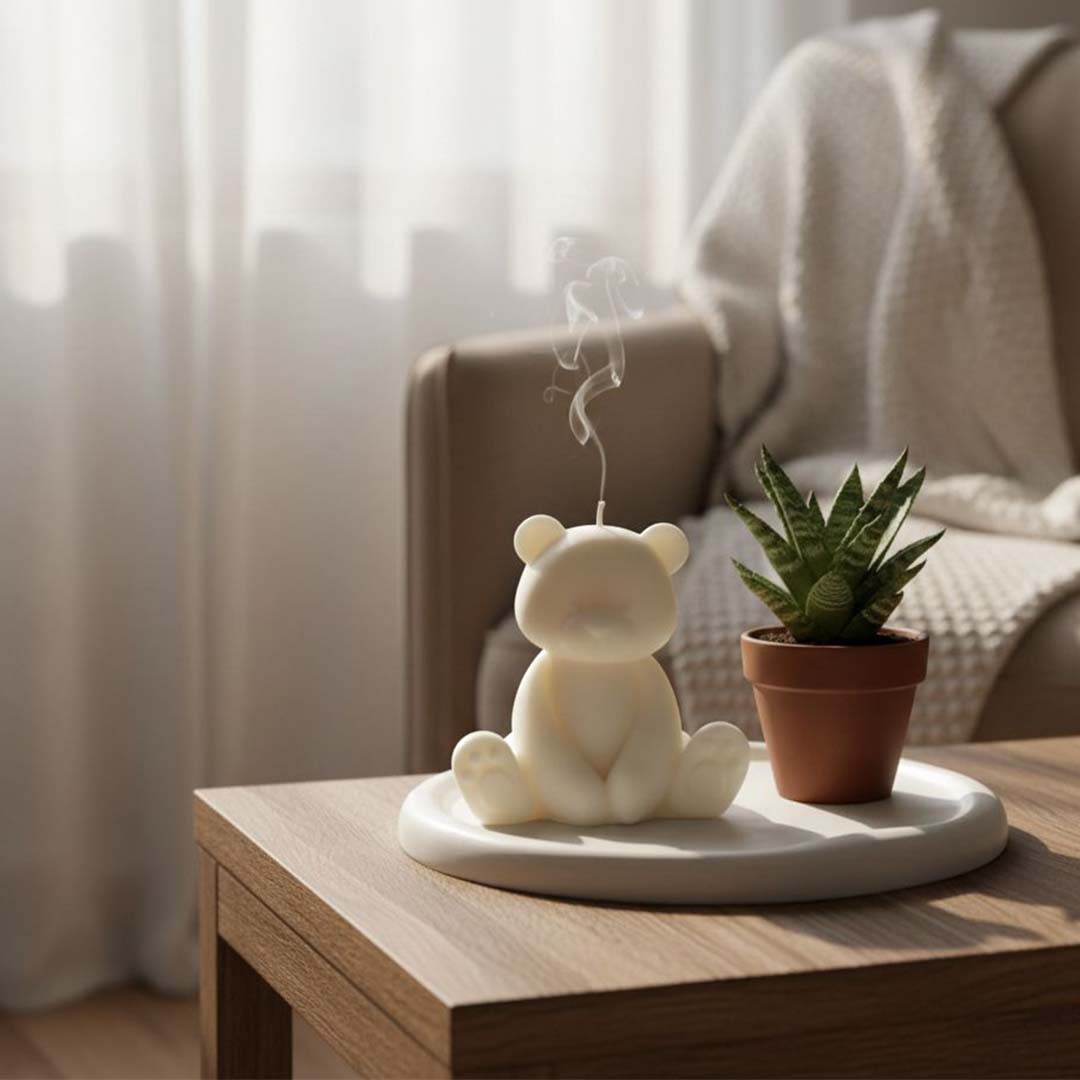 Snuggly Teddy Glow Candle