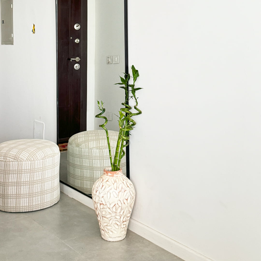 Earthy textured vase