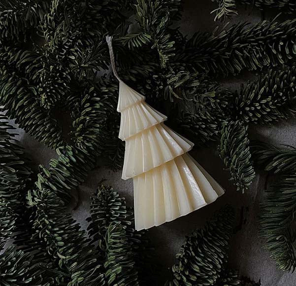 شموع Frosted Christmas