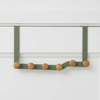 Zigzag Door Hook Hanger Beige Olive