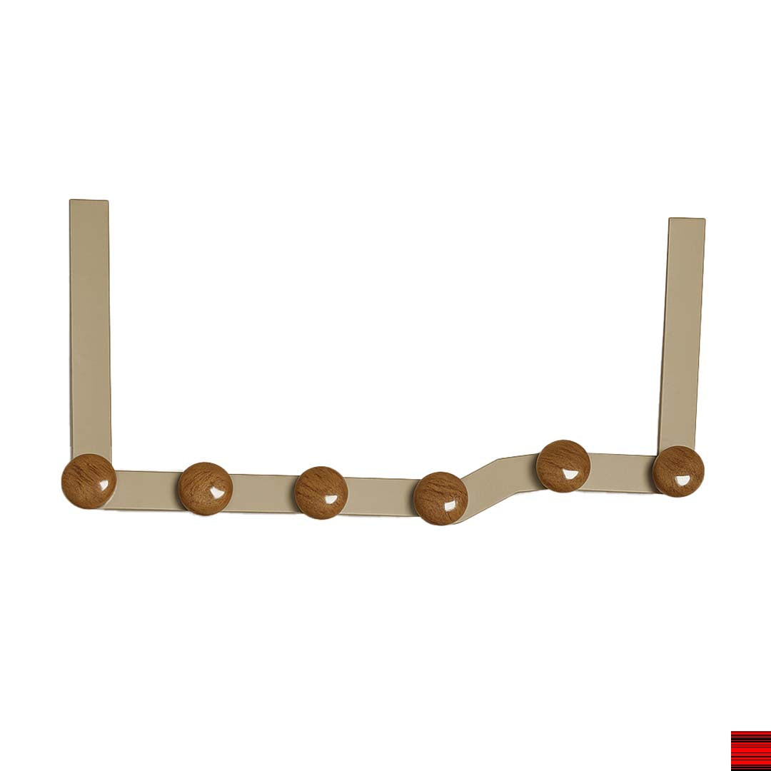 Zigzag Door Hook Hanger Beige